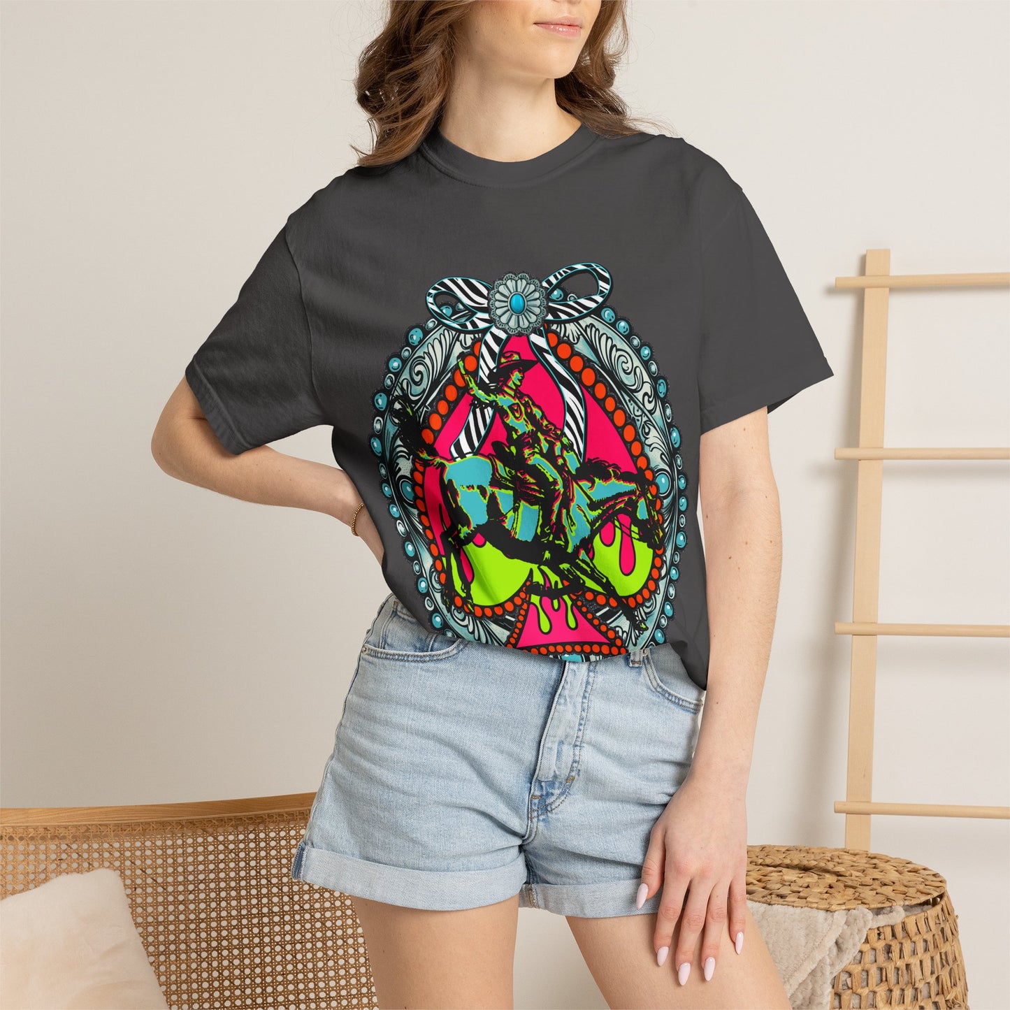 Neon Rodeo Queen Tee