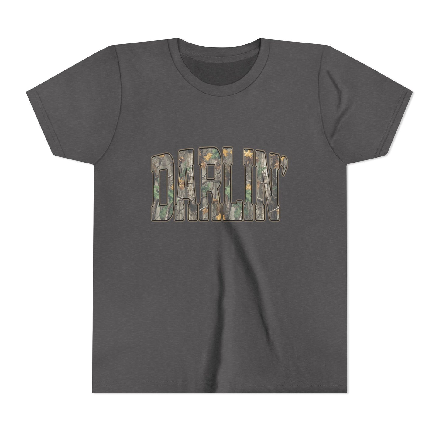 Camo "Darlin'' Youth Tee