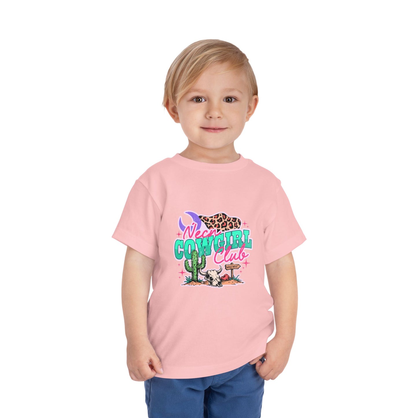 Neon Cowgirl Club Toddler Tee