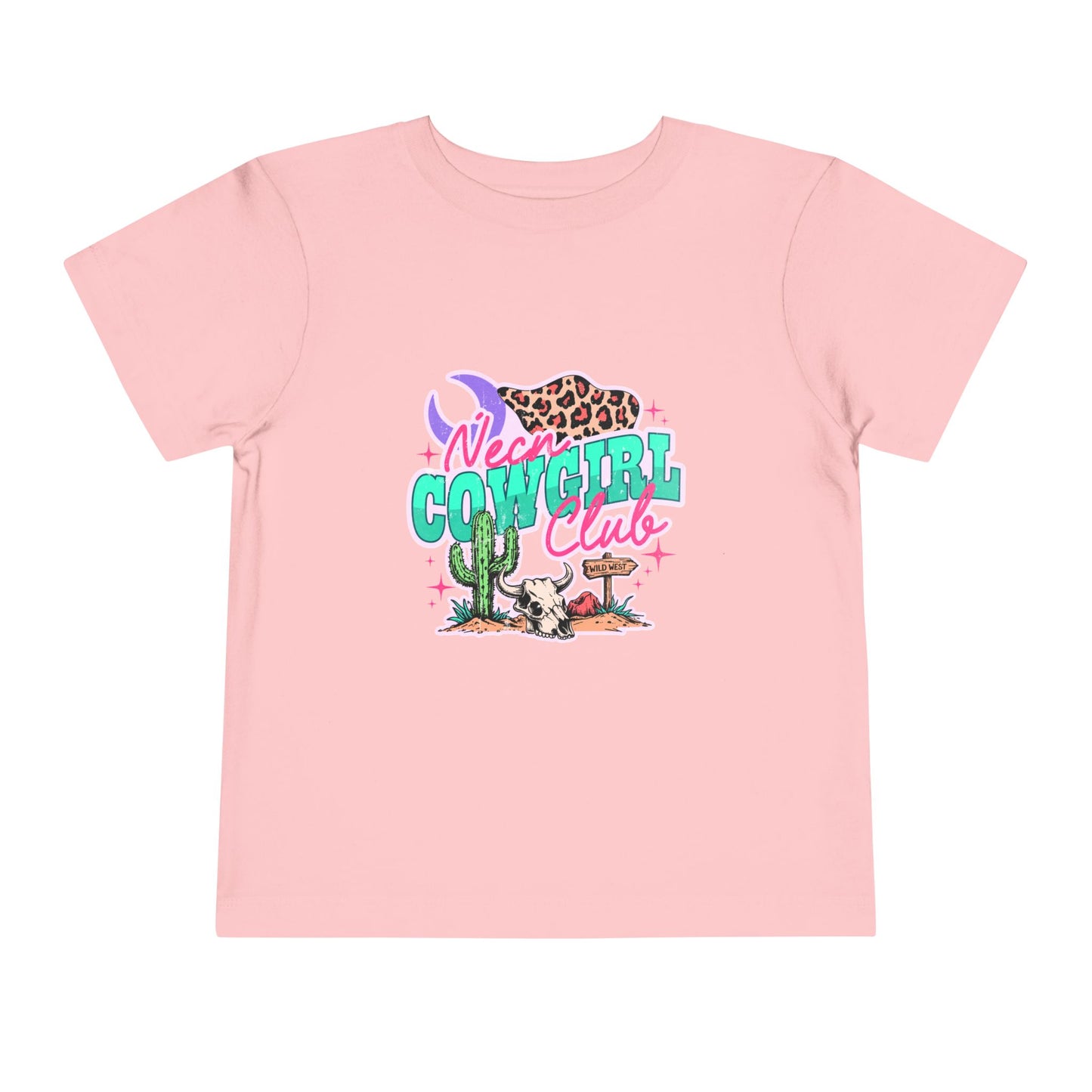 Neon Cowgirl Club Toddler Tee