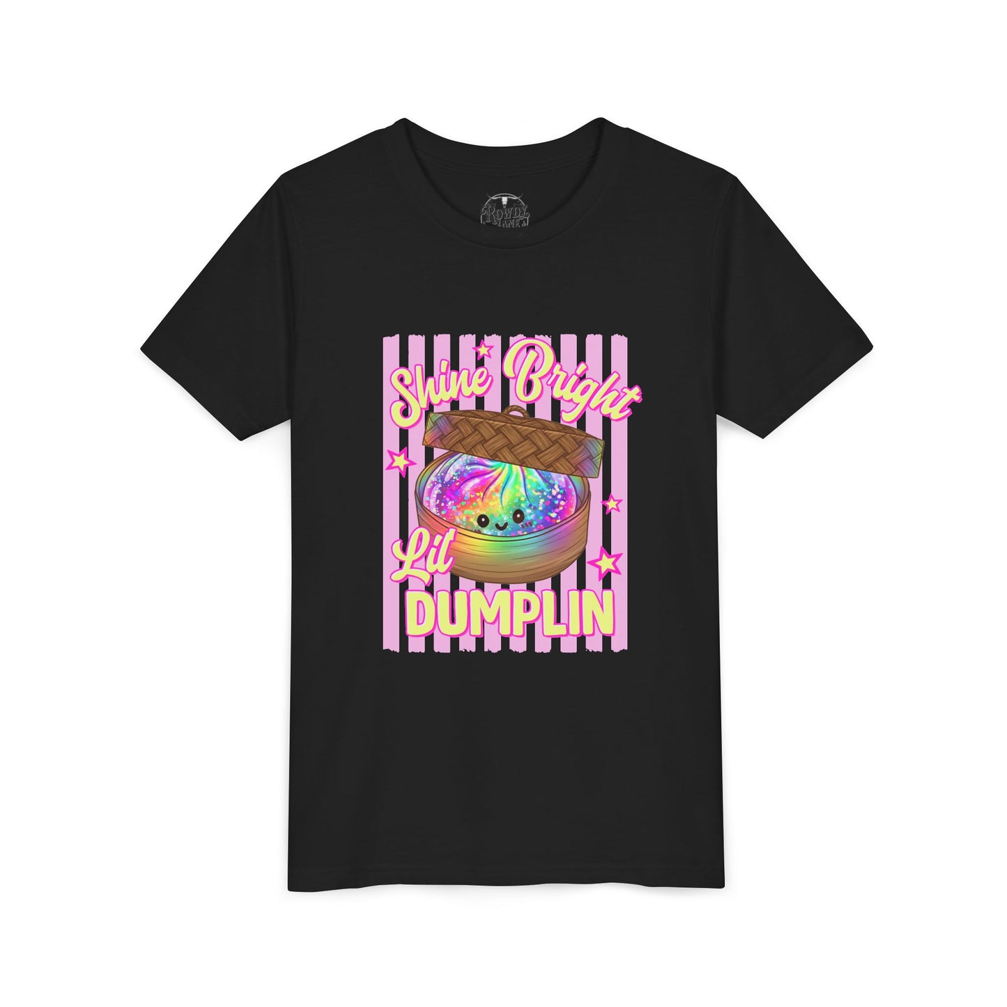 "Shine Bright Lil Dumplin" Youth Tee