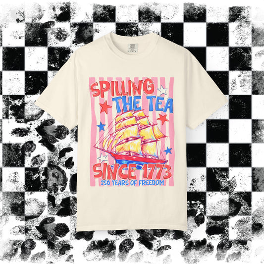 "Spilling the Tea" Tee