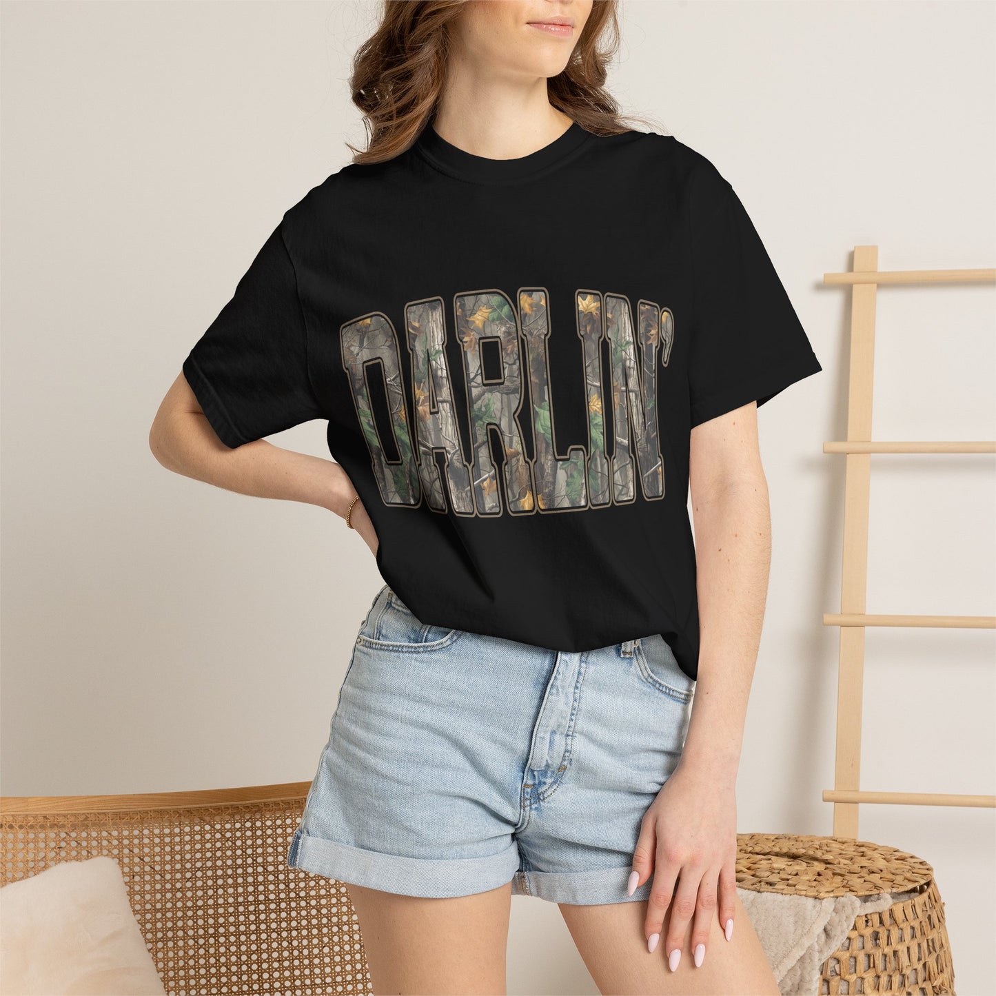 Darlin' Camo Graphic T-Shirt