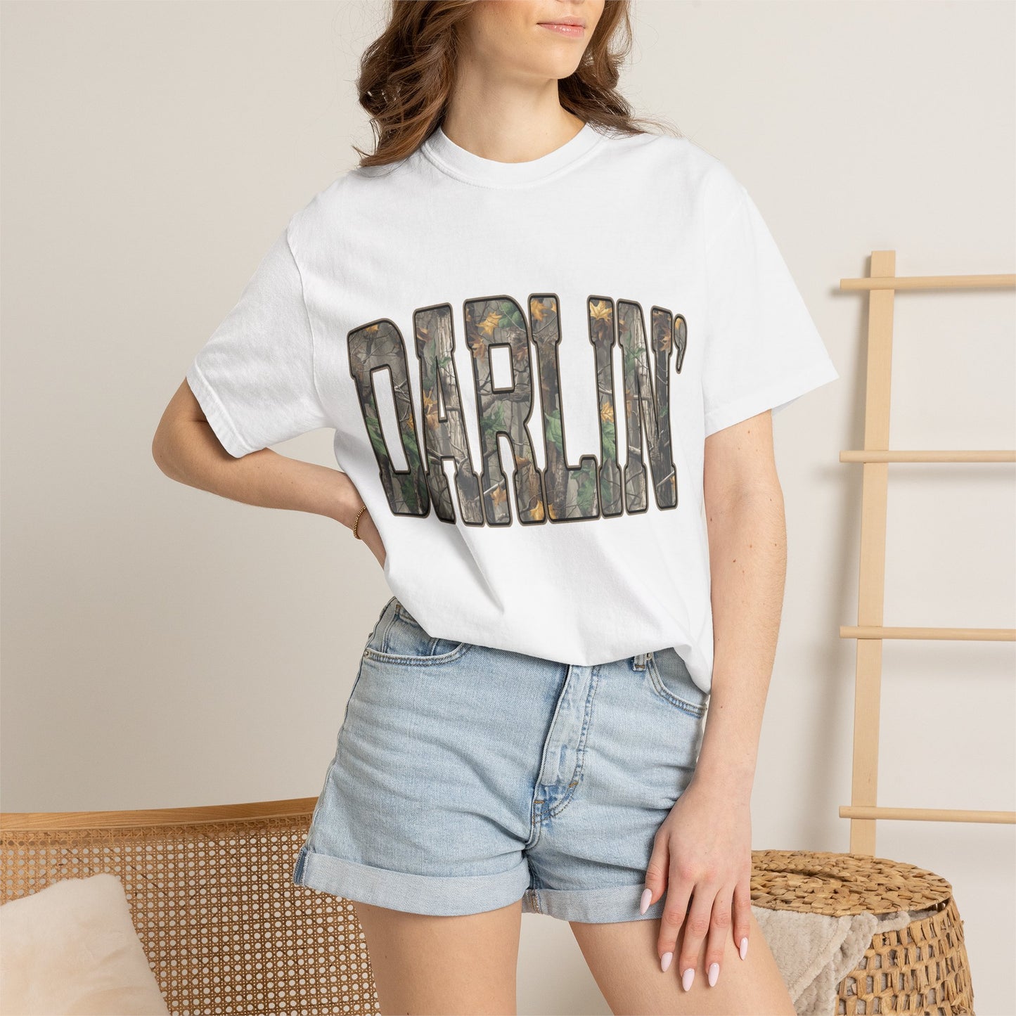 Darlin' Camo Graphic T-Shirt