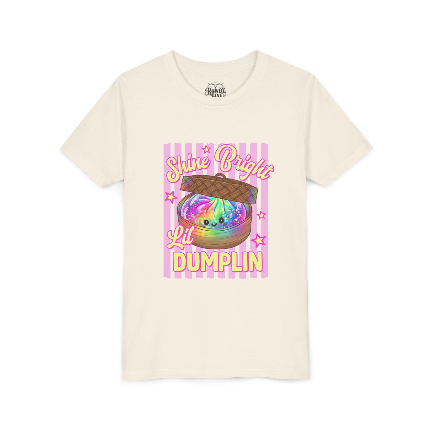 "Shine Bright Lil Dumplin" Youth Tee