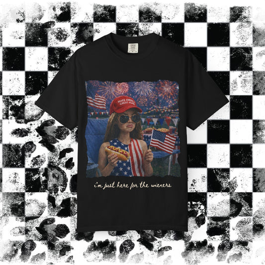 "I’m Just Here for the Wieners” Tee