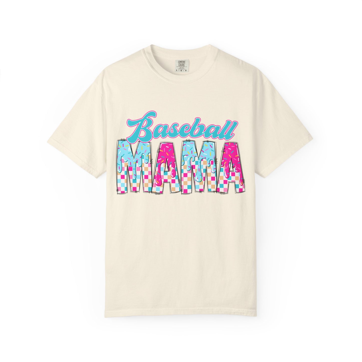 Baseball Mama | Ice Cream Drip Tee