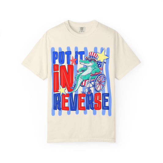 Put It In Reverse Terry  —  Graphic Tee