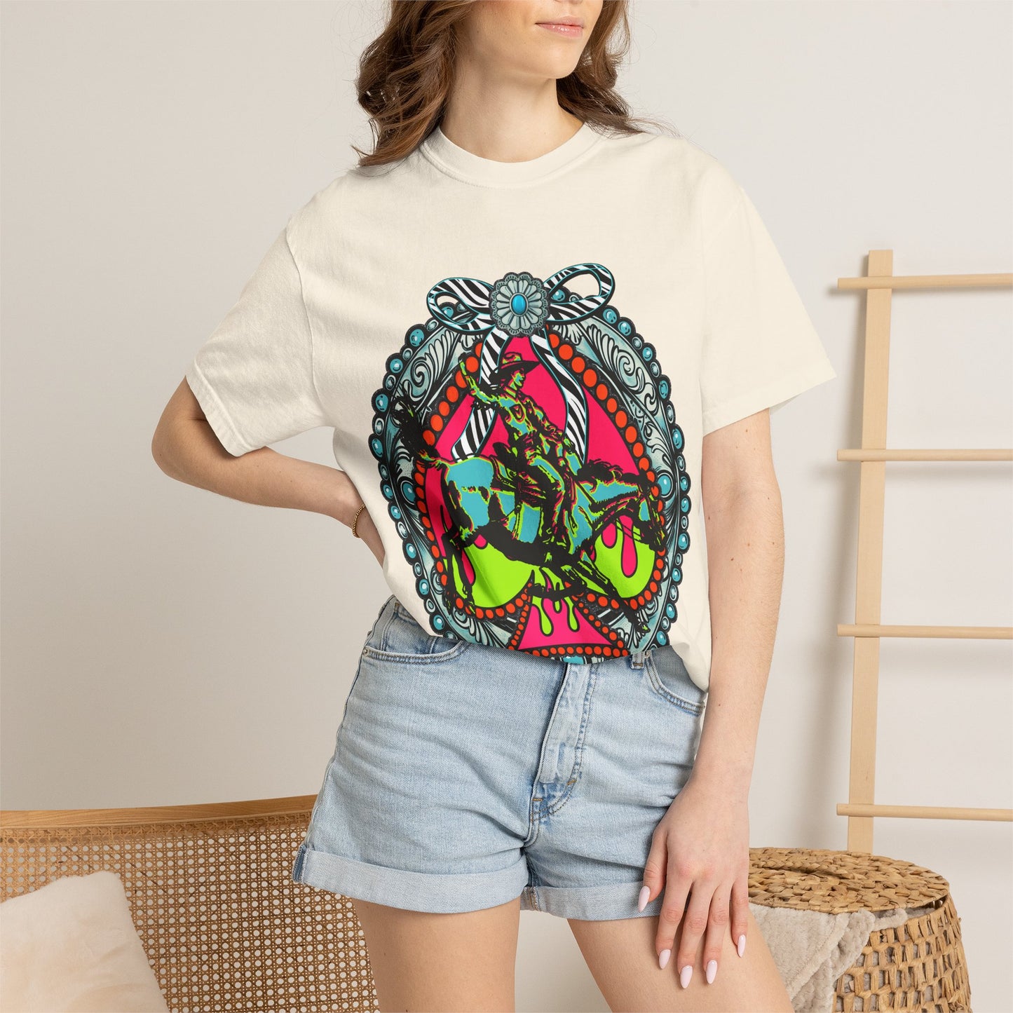 Neon Rodeo Queen Tee