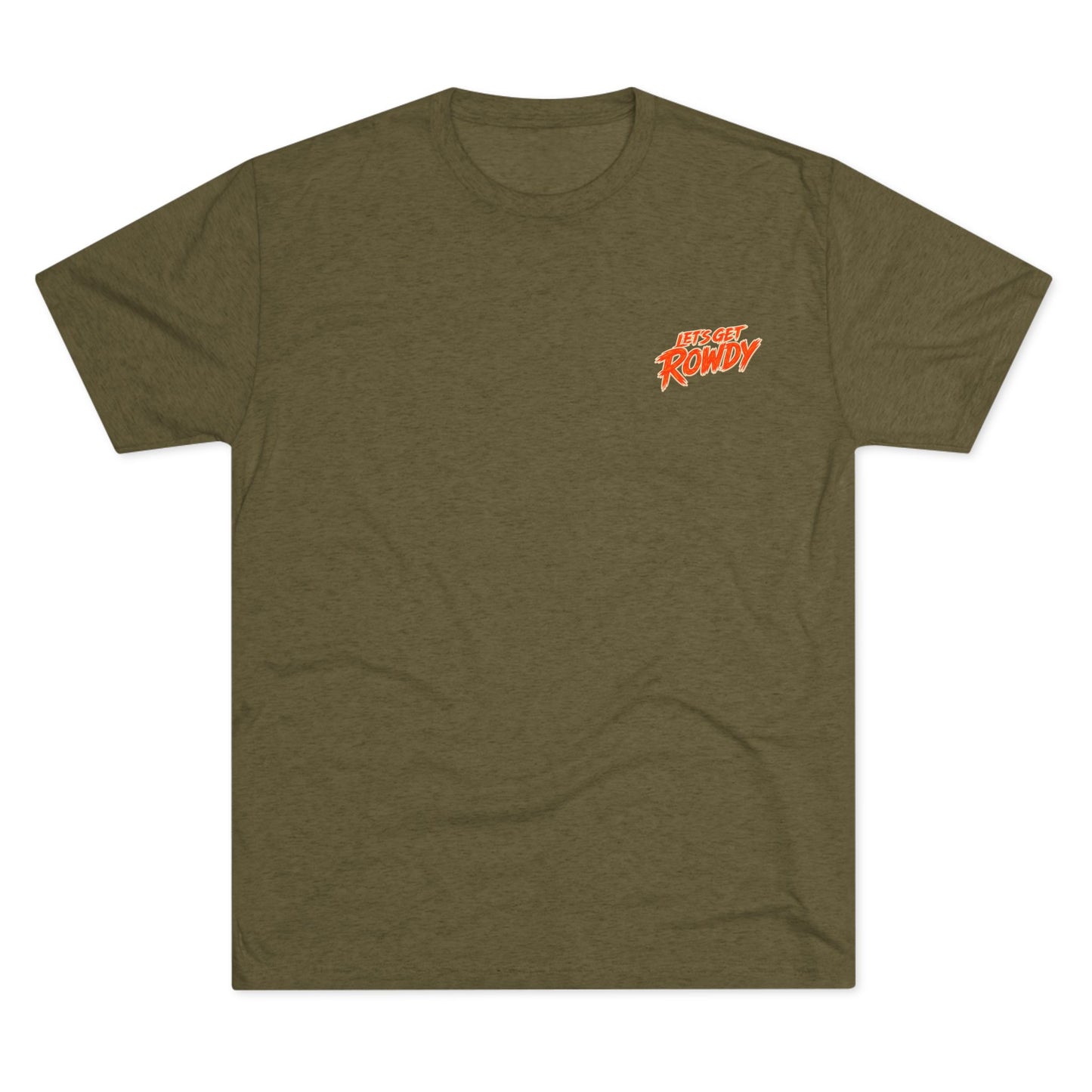 Orange Flame/Duck Camo- Rowdy Lane Tee