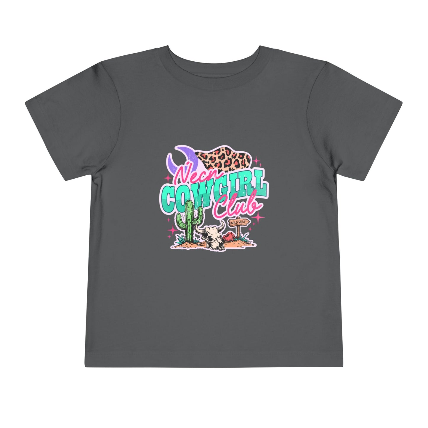 Neon Cowgirl Club Toddler Tee