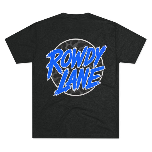 LETS GET ROWDY- BLUE WITH BLACK CAMO